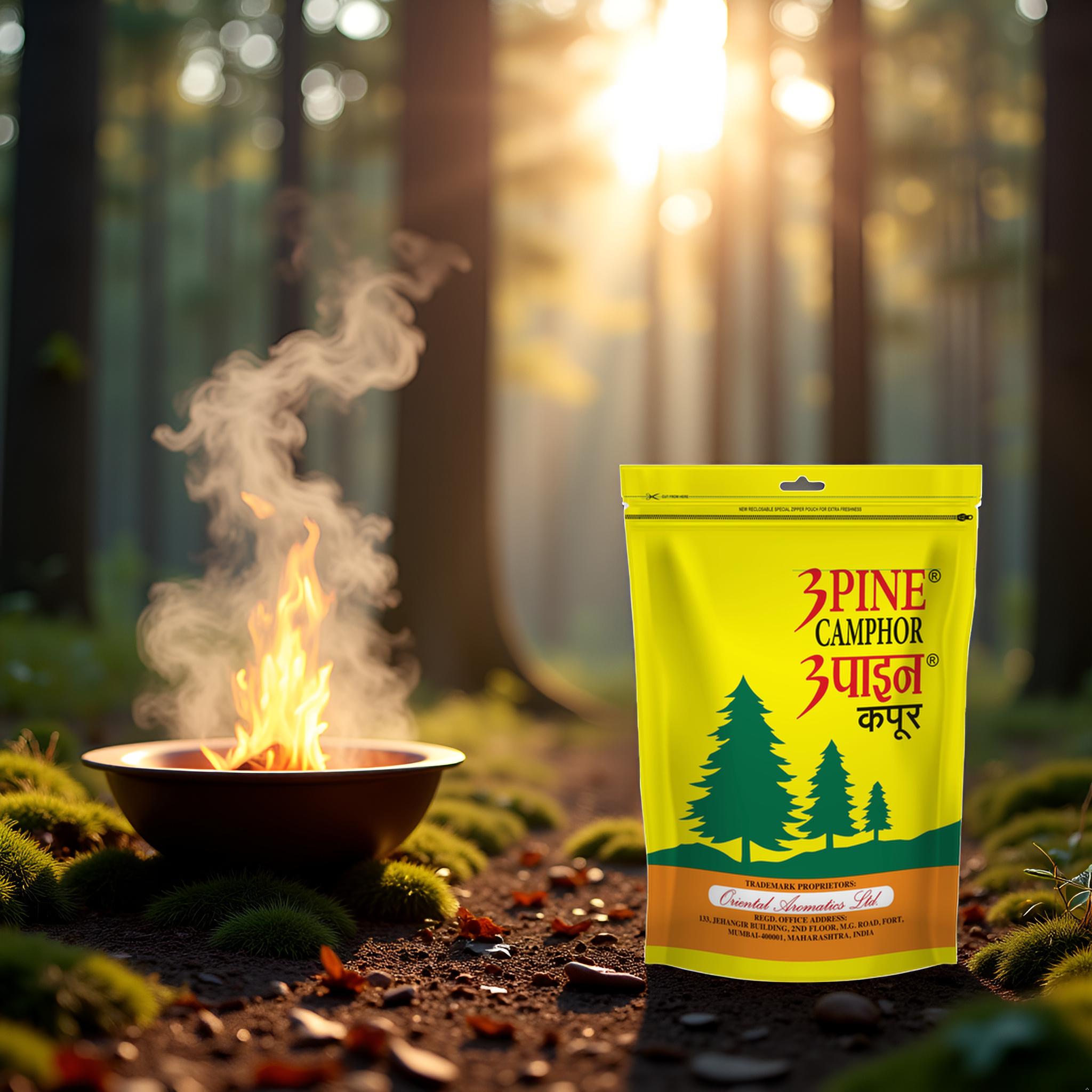 3pine Bhimseni Camphor Pack of 500Gram - Image 4