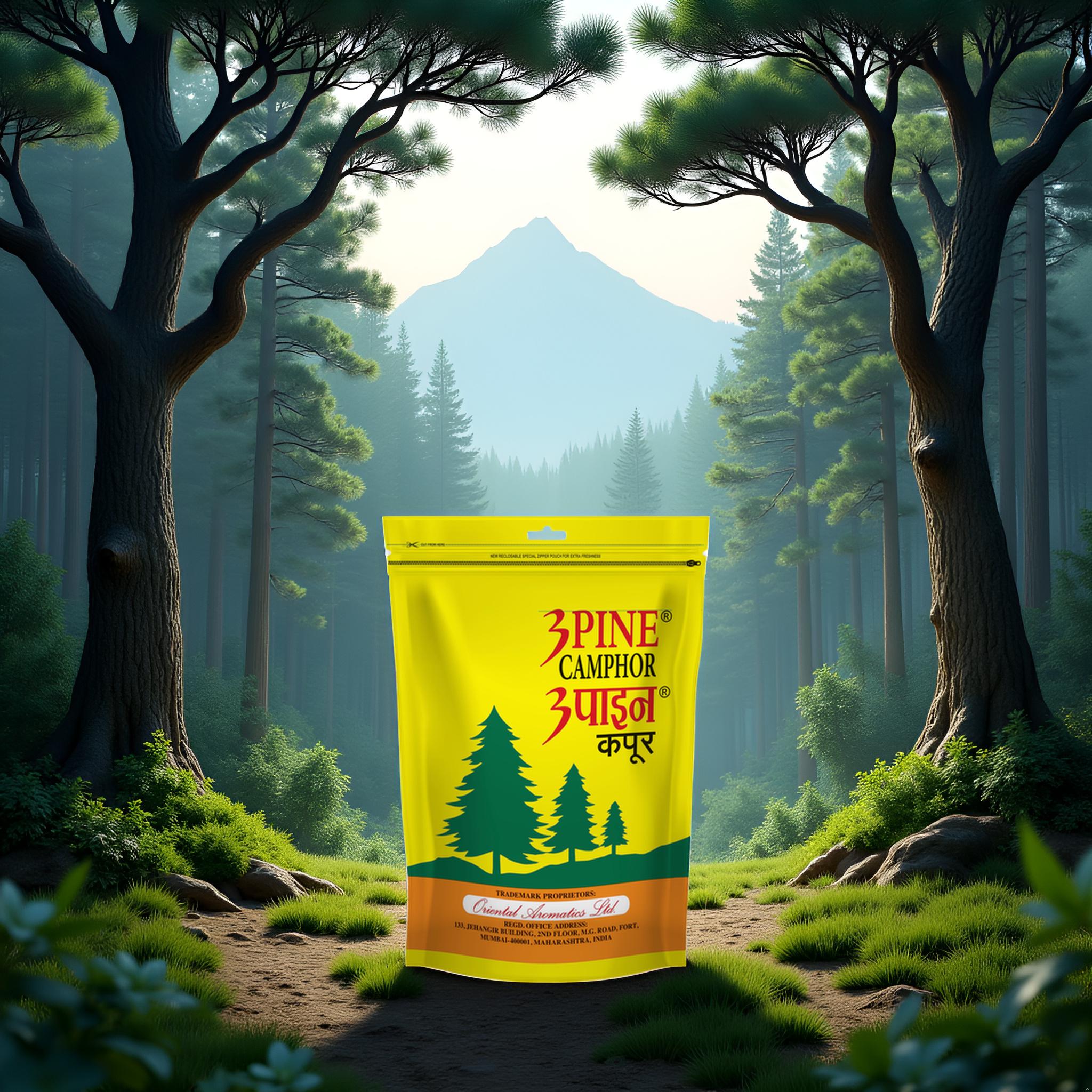 3pine Bhimseni Camphor Pack of 500Gram - Image 3