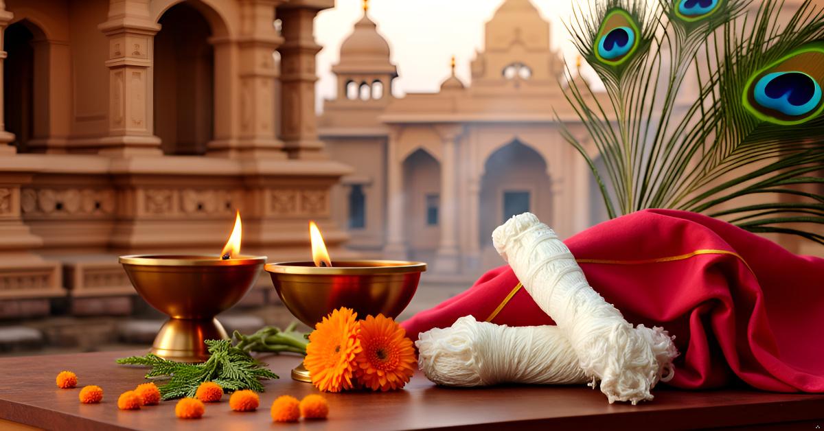 Shrichand Janeu – Sacred Cotton Thread for Puja & Rituals - Image 7