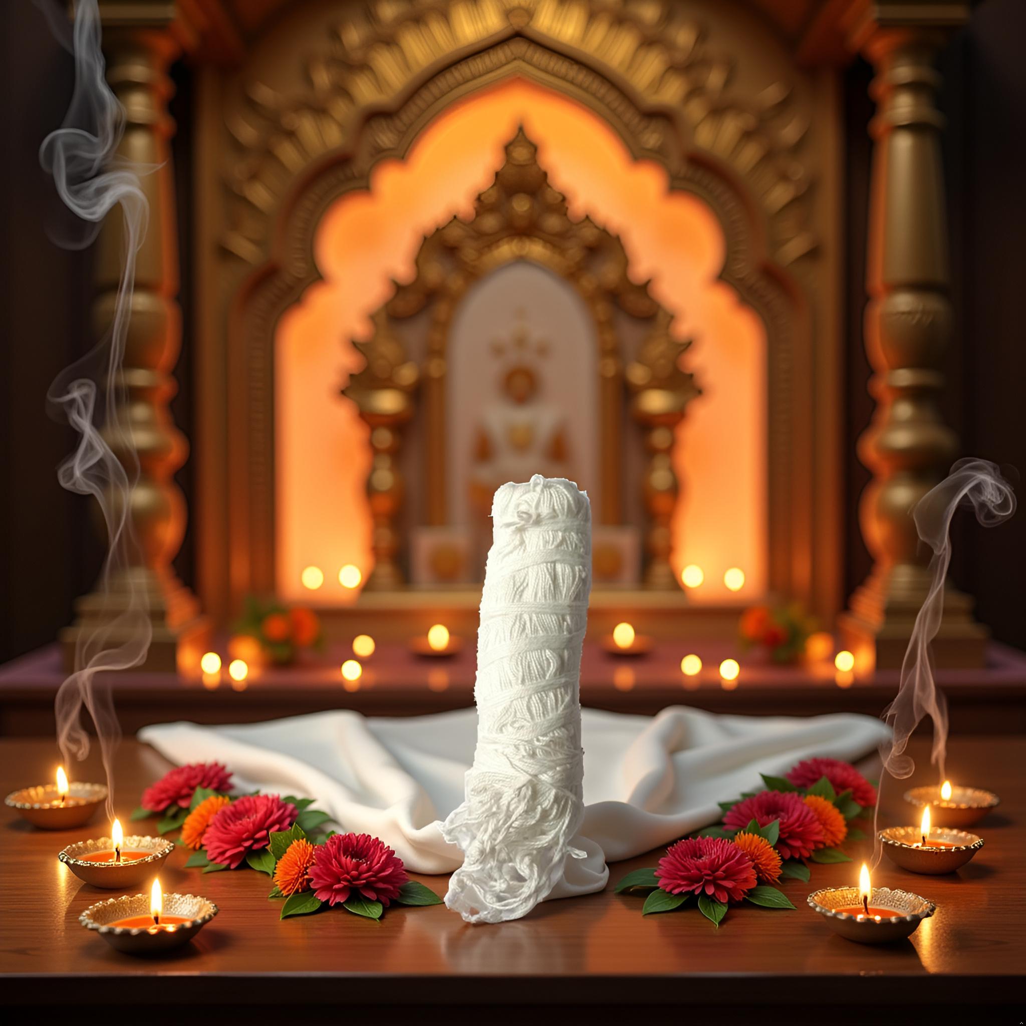 Shrichand Janeu – Sacred Cotton Thread for Puja & Rituals - Image 4