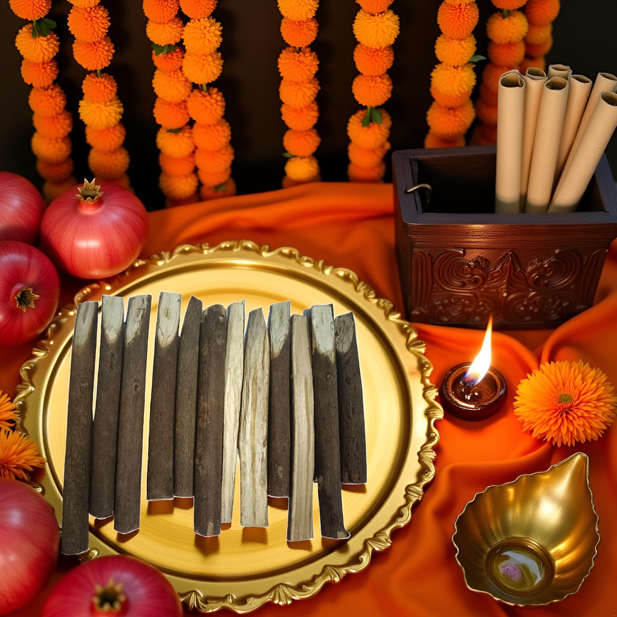 Shrichand Anar Kalam – Natural Pen for Yantra & Puja Writing - Image 4