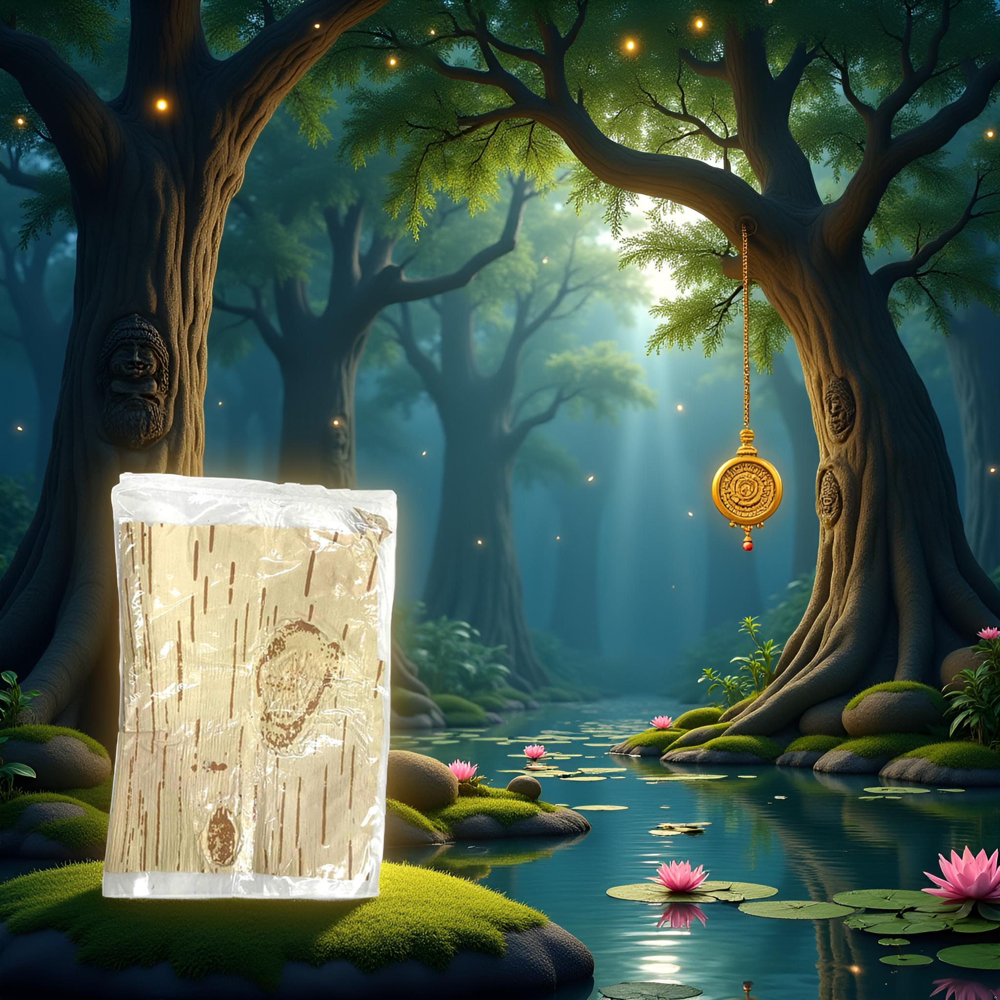 Shrichand Bhojpatra(Pack of 10) (6*5inch), Original bhoj patra sheets for pooja - Image 3