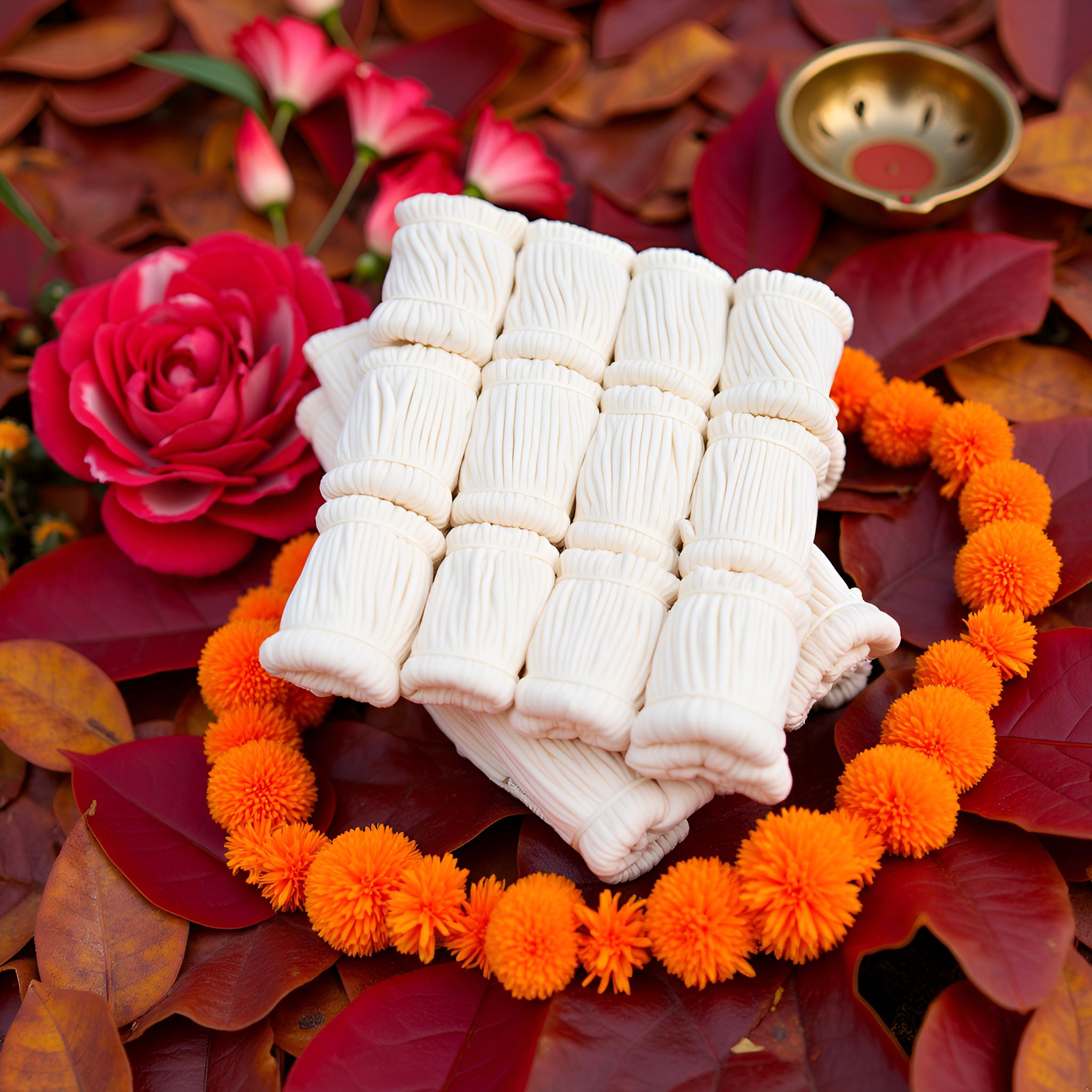 Shrichand Cotton Wick – Premium Diya Batti for Puja & Aarti - Image 5