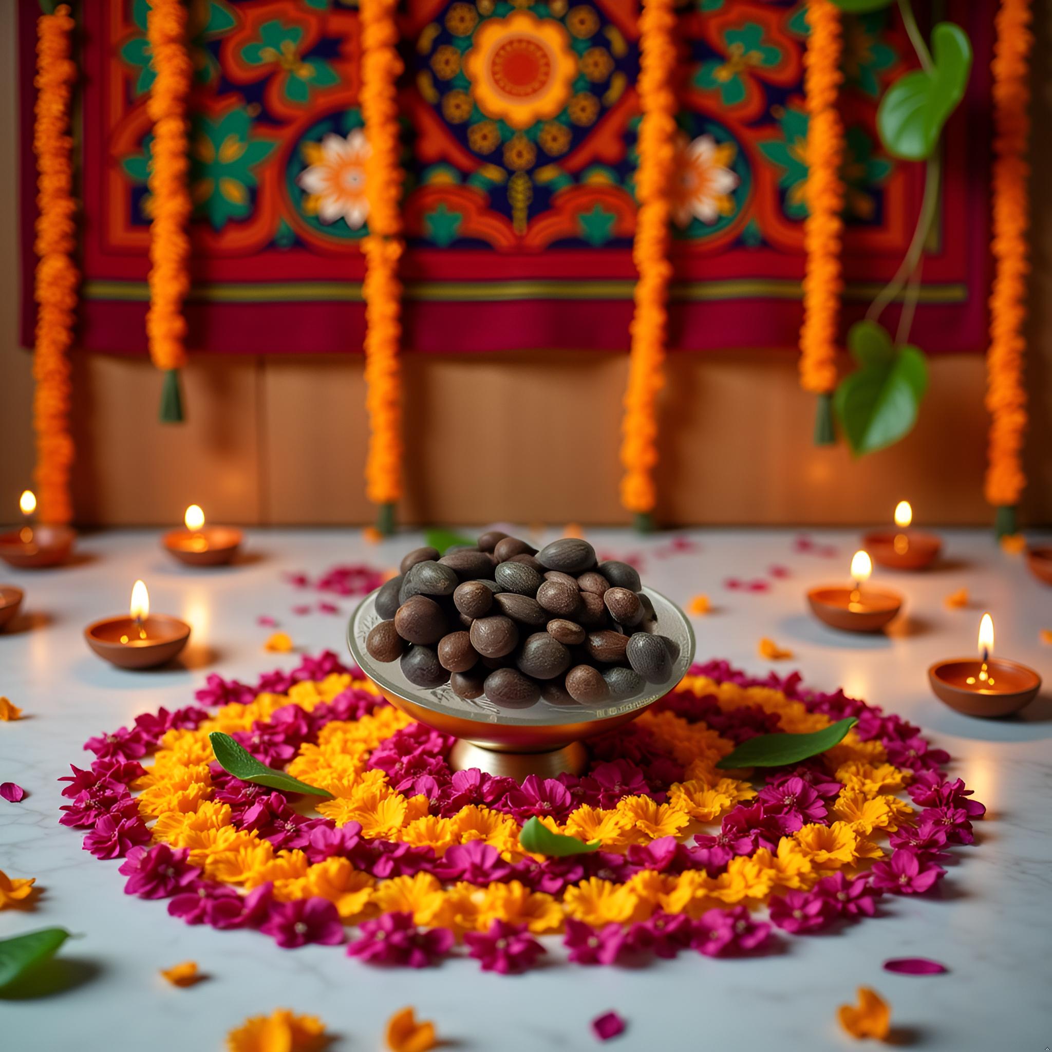 Shrichand Kaudi, Kamal gatta,Gomati Chakra, Worship Mahalakshmi, Lord Vishnu,Lord Kuber. - Image 15