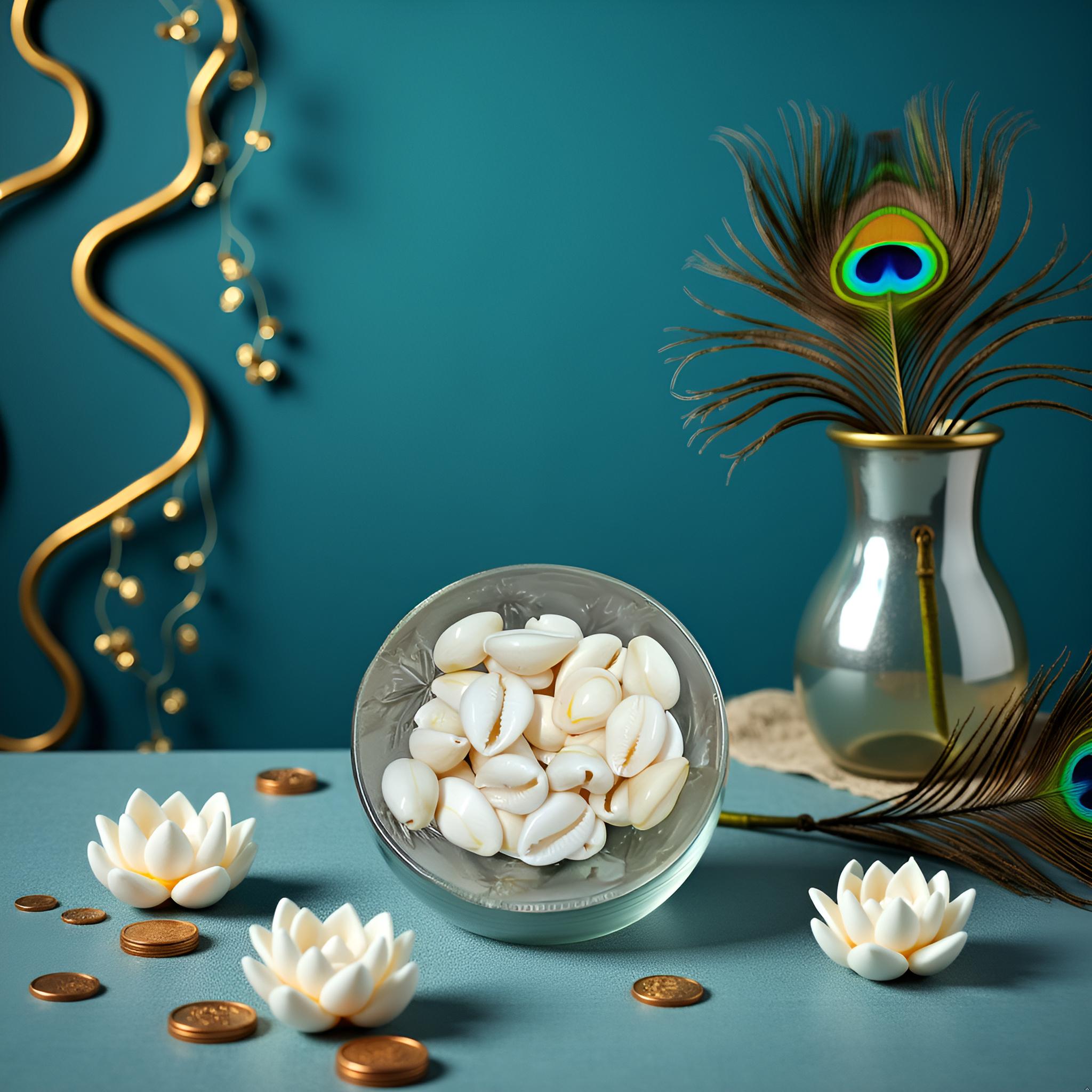 Shrichand Kaudi – Sacred Cowrie Shells for Mahalakshmi, Vishnu & Kuber Puja (100g) - Image 9