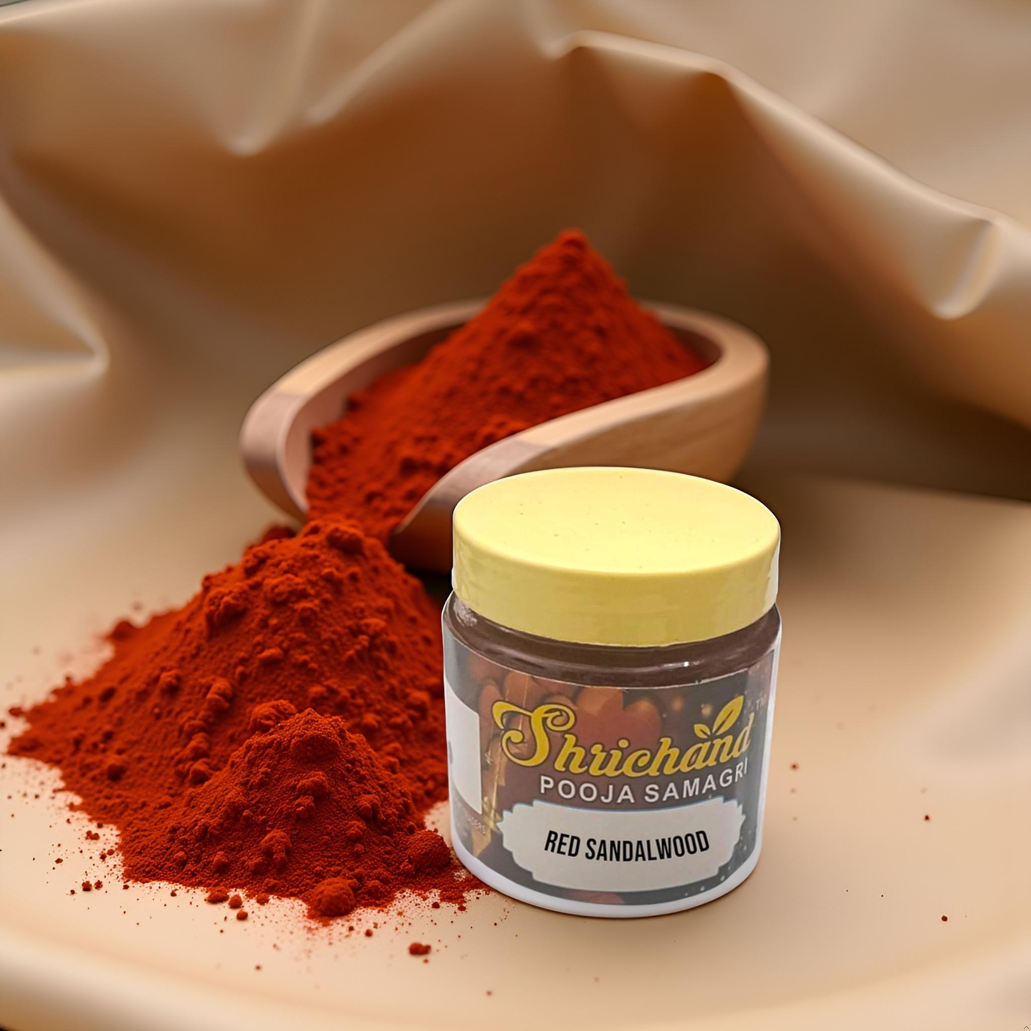 Shrichand Red Sandalwood Powder for Pooja - Image 17