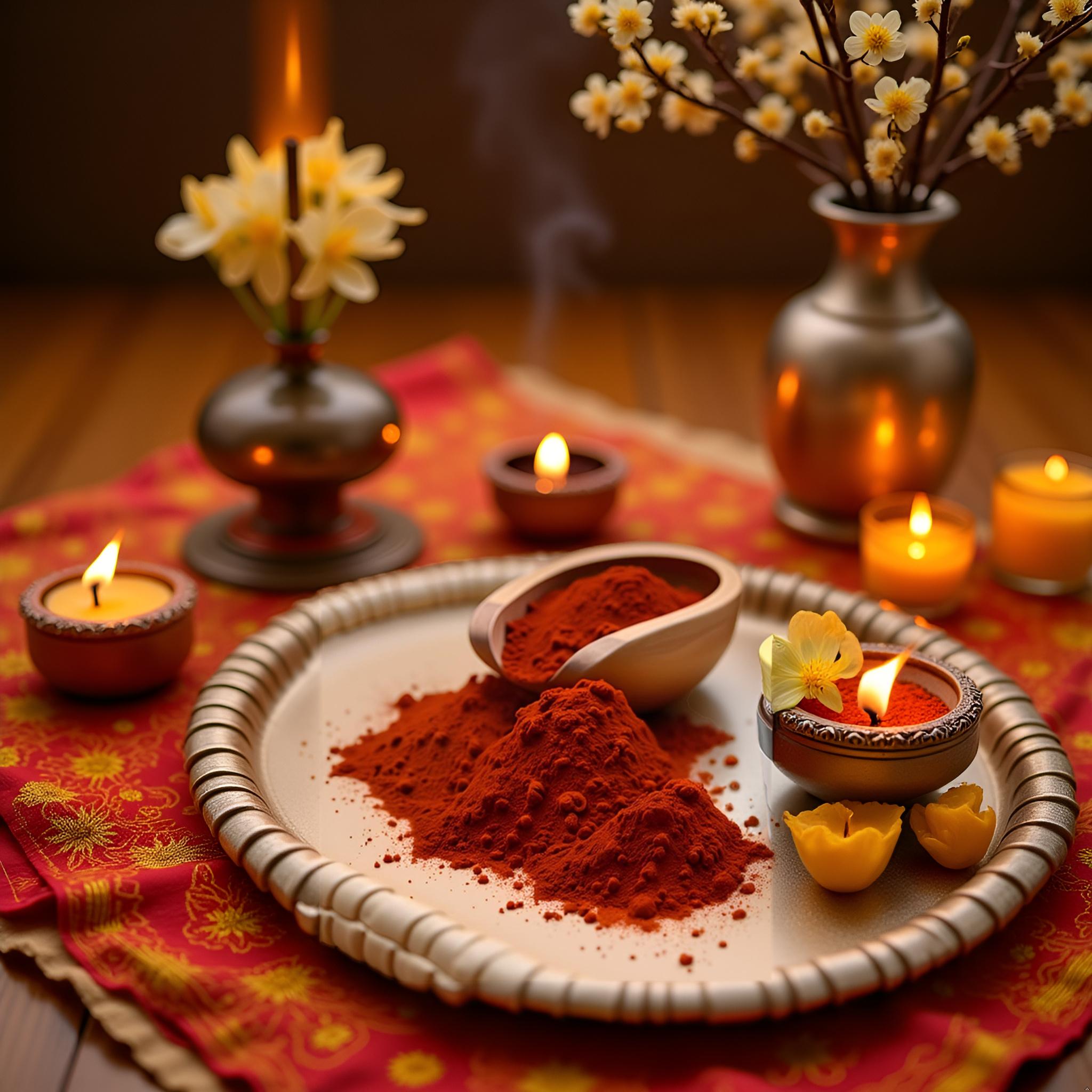Shrichand Red Sandalwood Powder for Pooja - Image 13