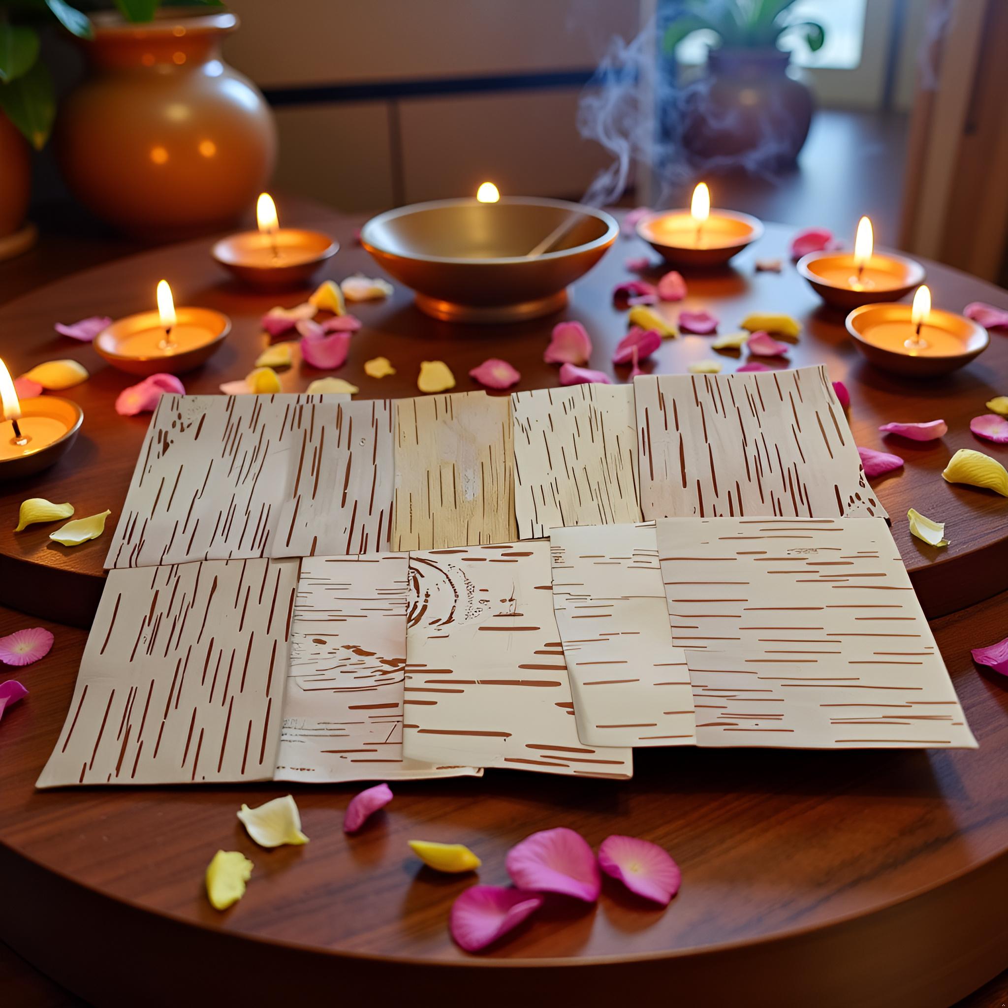 Shrichand Bhojpatra(Pack of 10) (6*5inch), Original bhoj patra sheets for pooja - Image 6