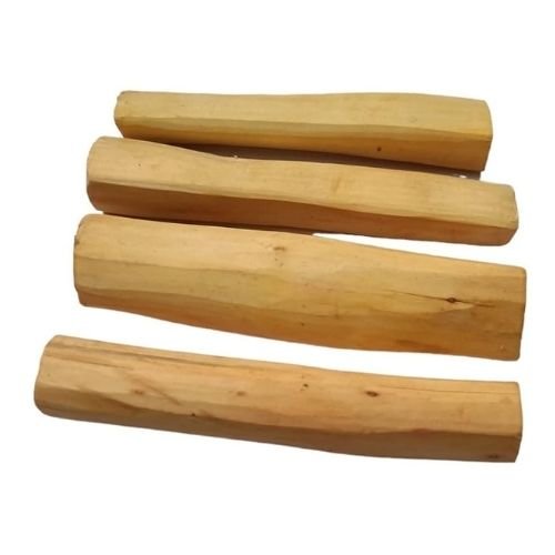 Original Mysore Chandan Sticks (Pack of 4, Total 120-150g) - Big Size Pure Sandalwood Lakdi for Pooja, Tilak & Paste - Natural & Authentic Wood for Havan & Meditation